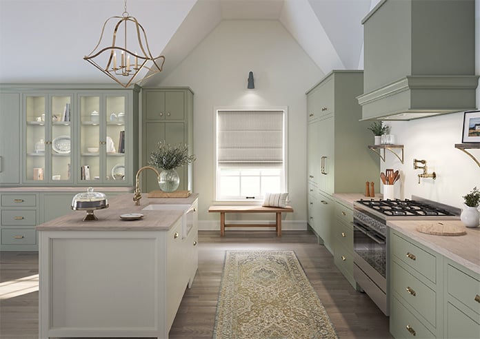 Braemar, Gull Grey - Motorised Roman Blind - Image 8